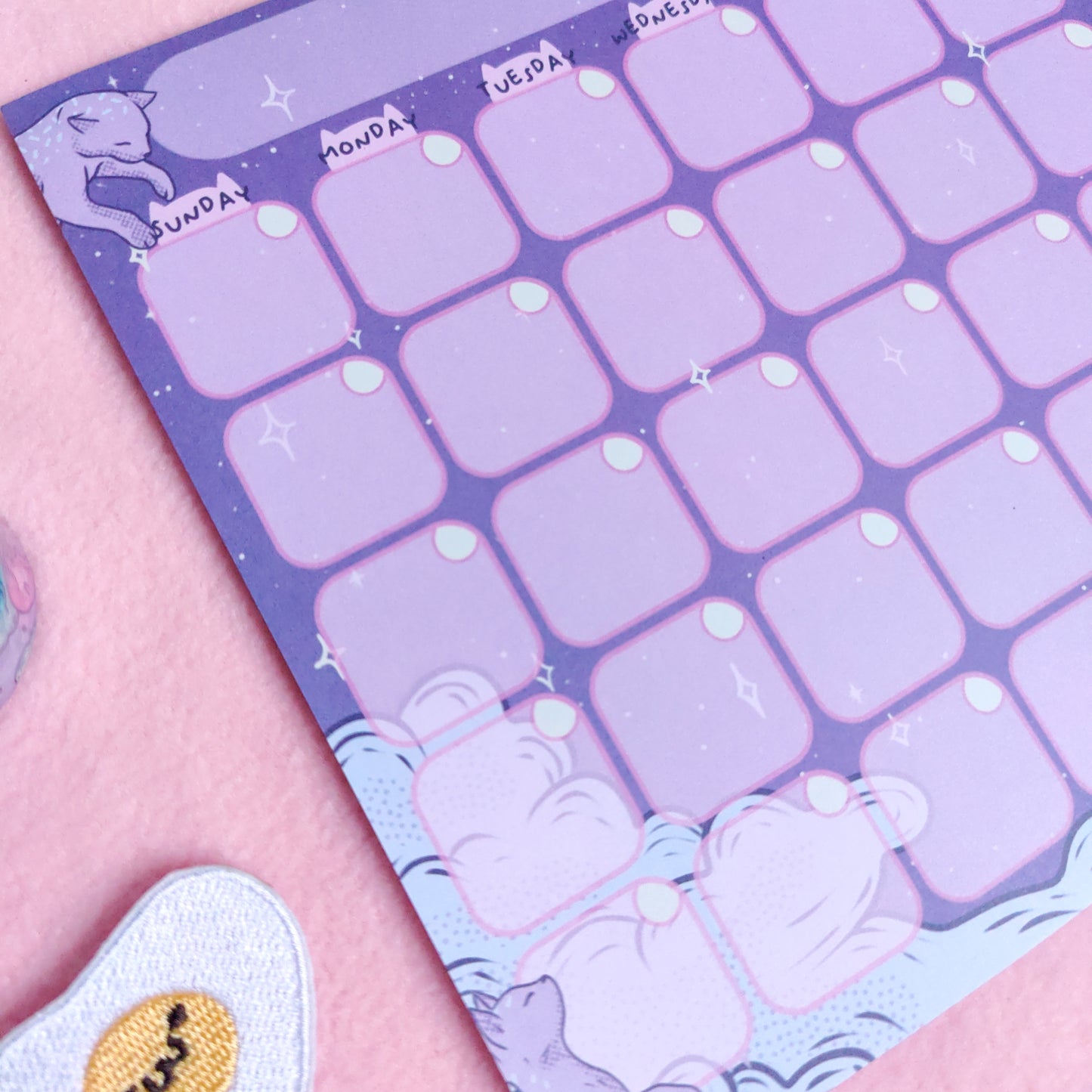 Lunar Kitties Monthly Planner