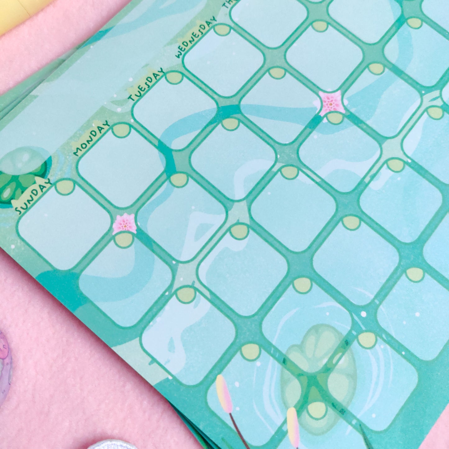 Froggo & Kitty Monthy Planner