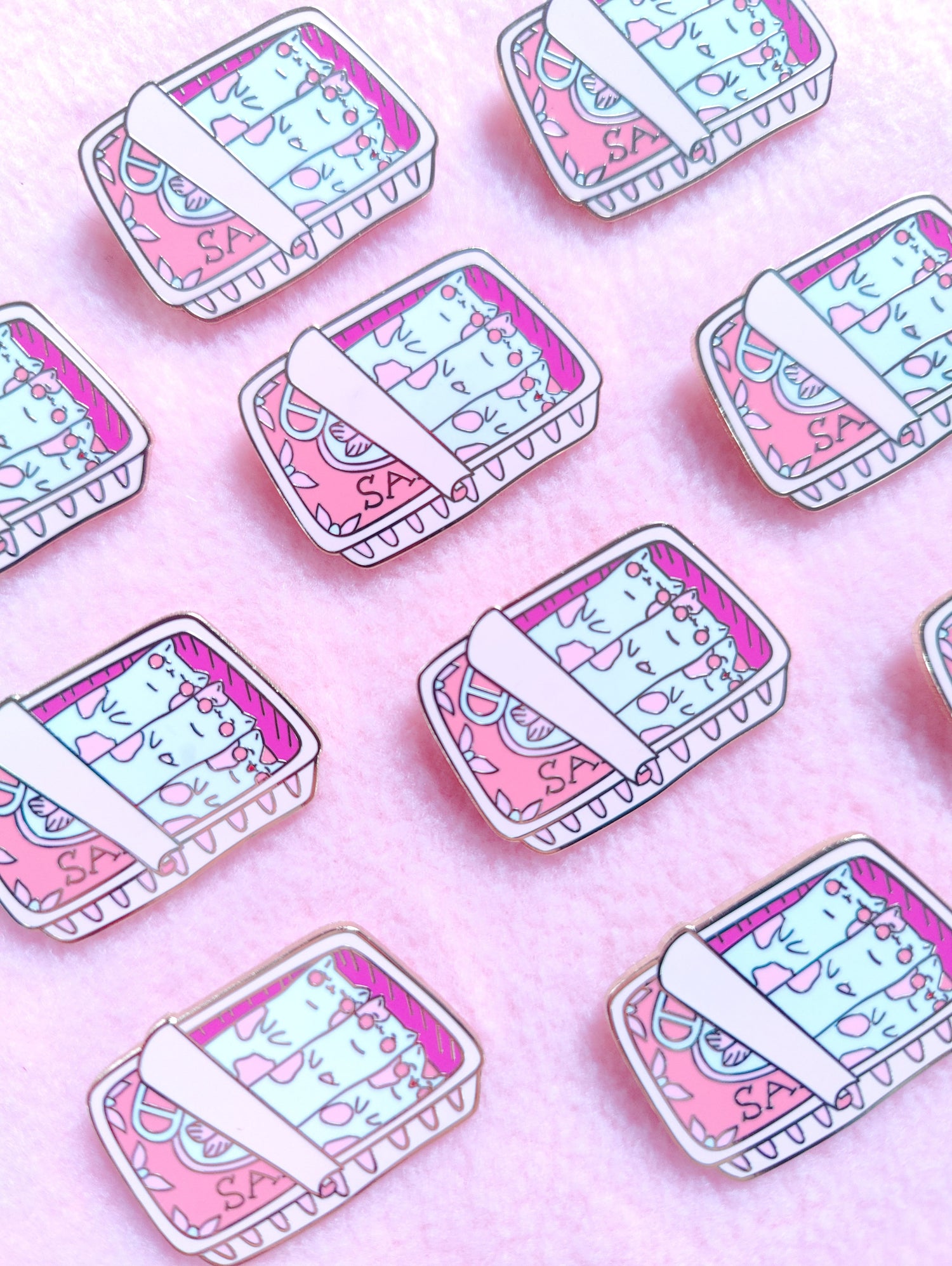 kawaai cute enamel pins from the eu, free Irish shipping kawaii Irish pins