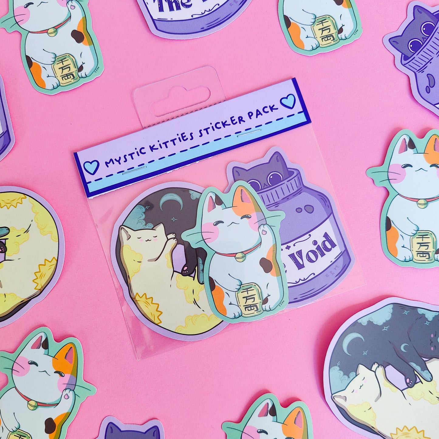 Mystic Kitties Vinyl Sticker Pack