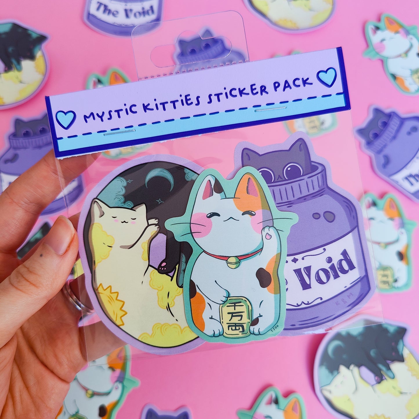 Mystic Kitties Vinyl Sticker Pack