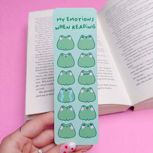Frog Emote Bookmark