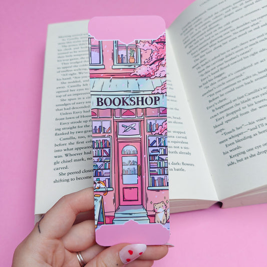Sakura Bookshop Bookmark