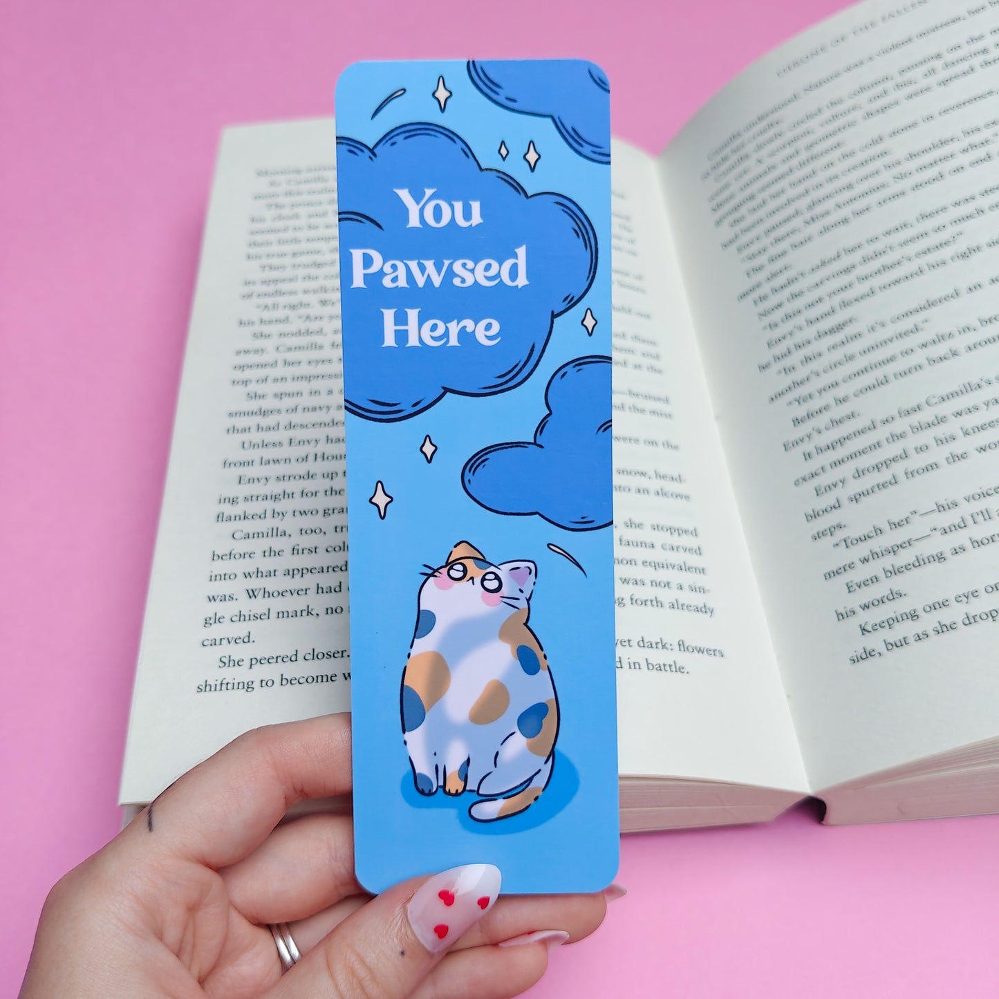 You Pawsed Here Bookmark