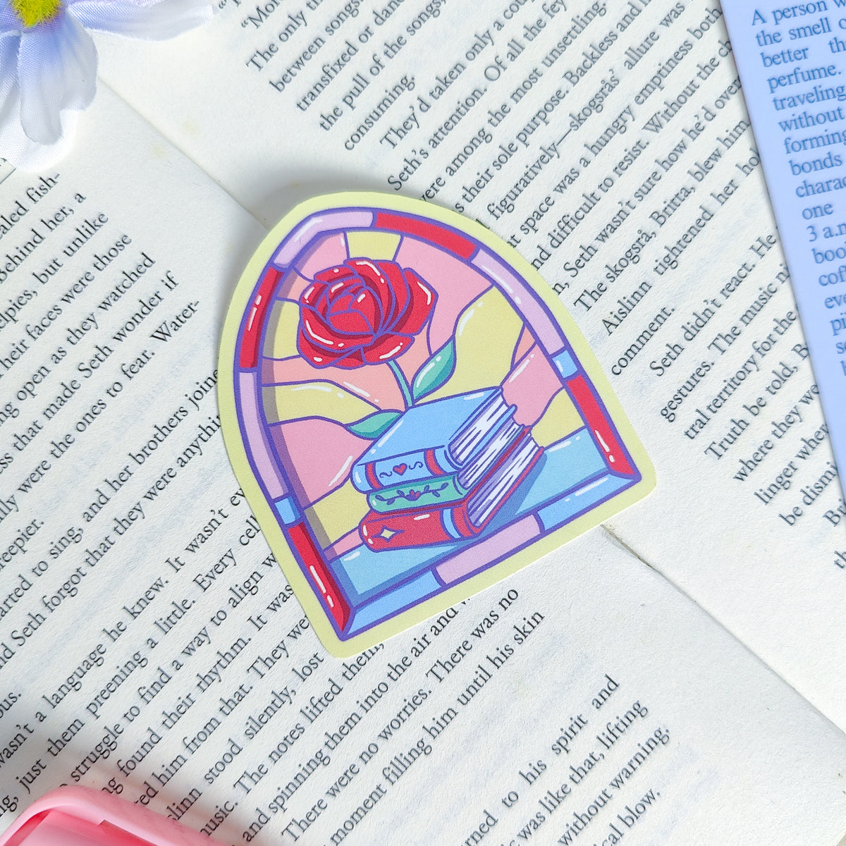 Book Lover Vinyl Sticker Pack