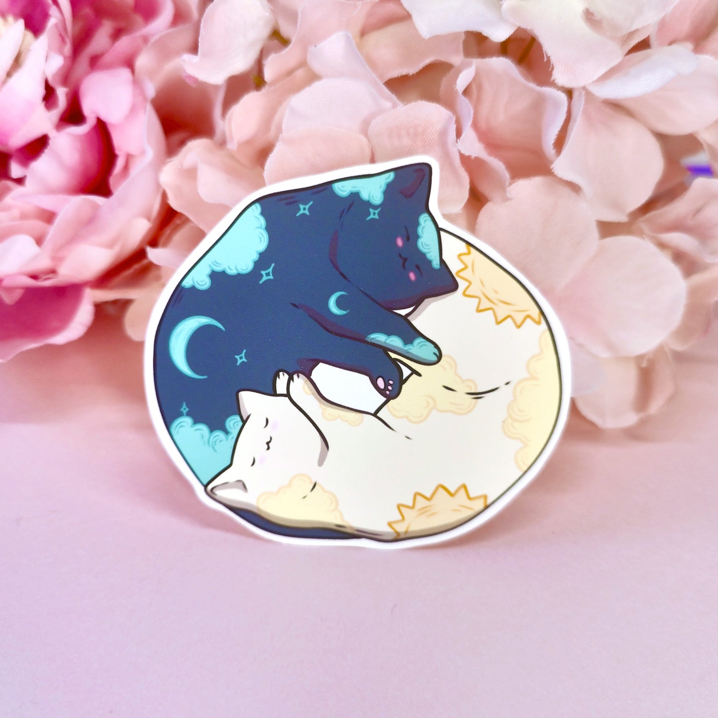 Celestial Cats Vinyl sticker