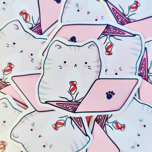 Corpo Kitty Vinyl Sticker