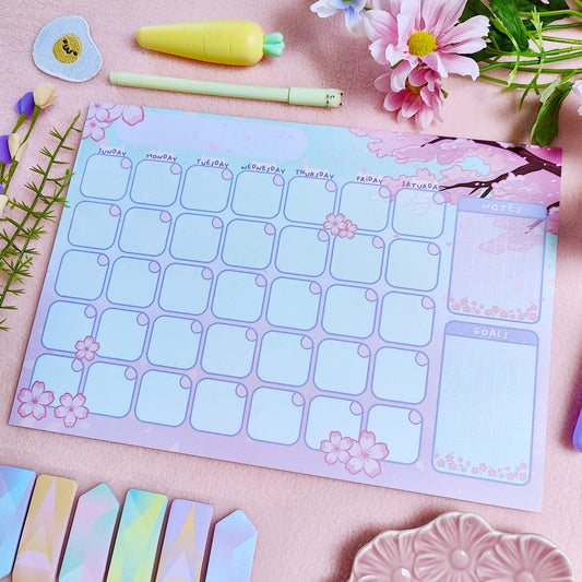 Sakura Monthly Planner