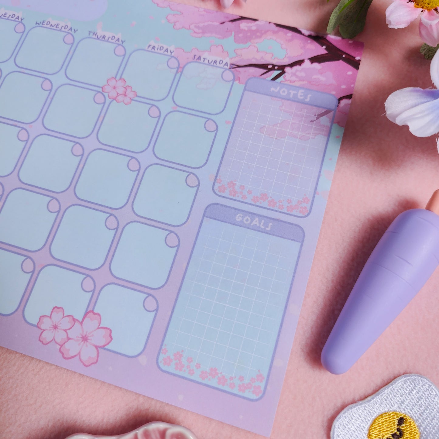 Sakura Monthly Planner
