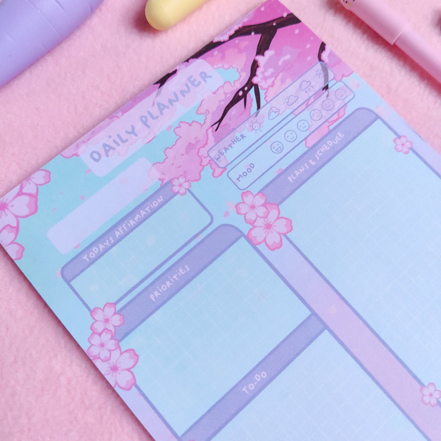 Sakura Daily Planner