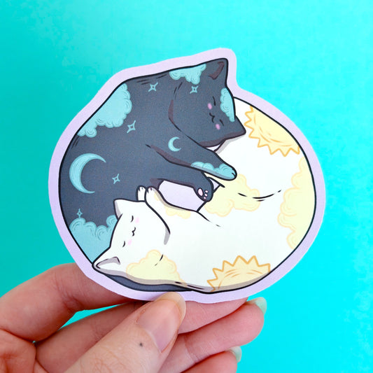 Celestial Cats Vinyl sticker