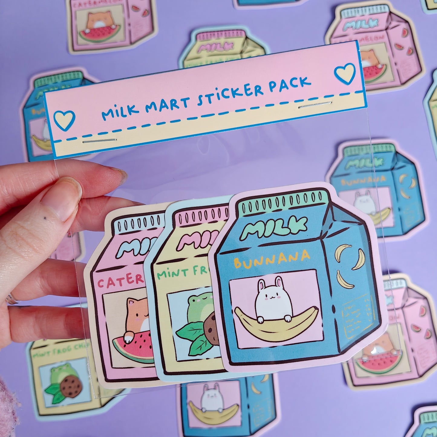 Milk Mart Sticker Pack