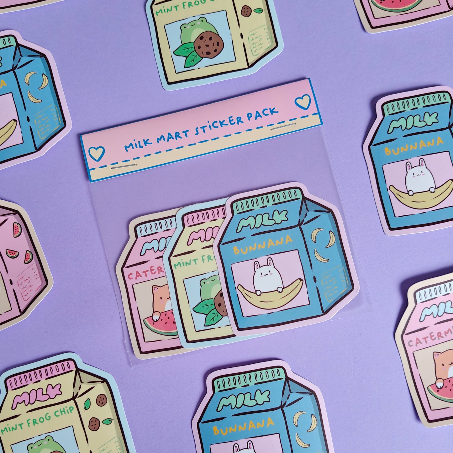 Milk Mart Sticker Pack