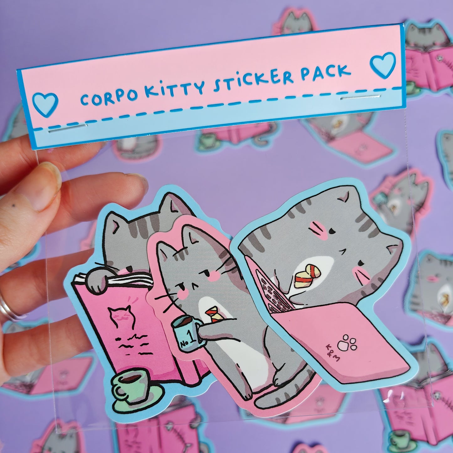 Corpo Kitty Vinyl Sticker Pack