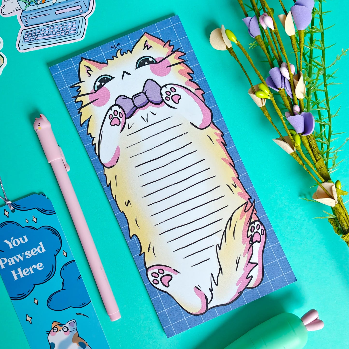Paw-sitive Checklist Notepad