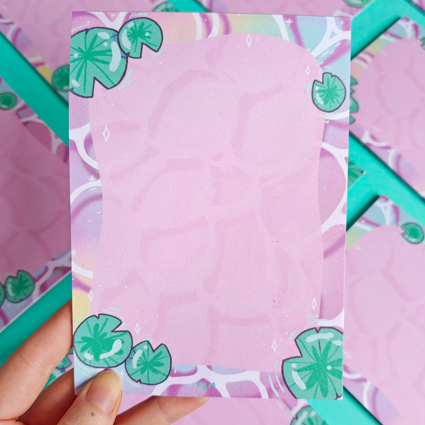 Lily Pond A6 Notebook