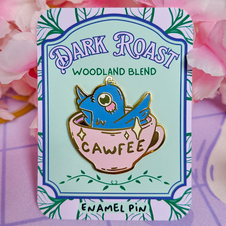 Cawfee Hard Enamel Pin