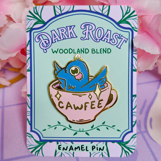 Cawfee Hard Enamel Pin