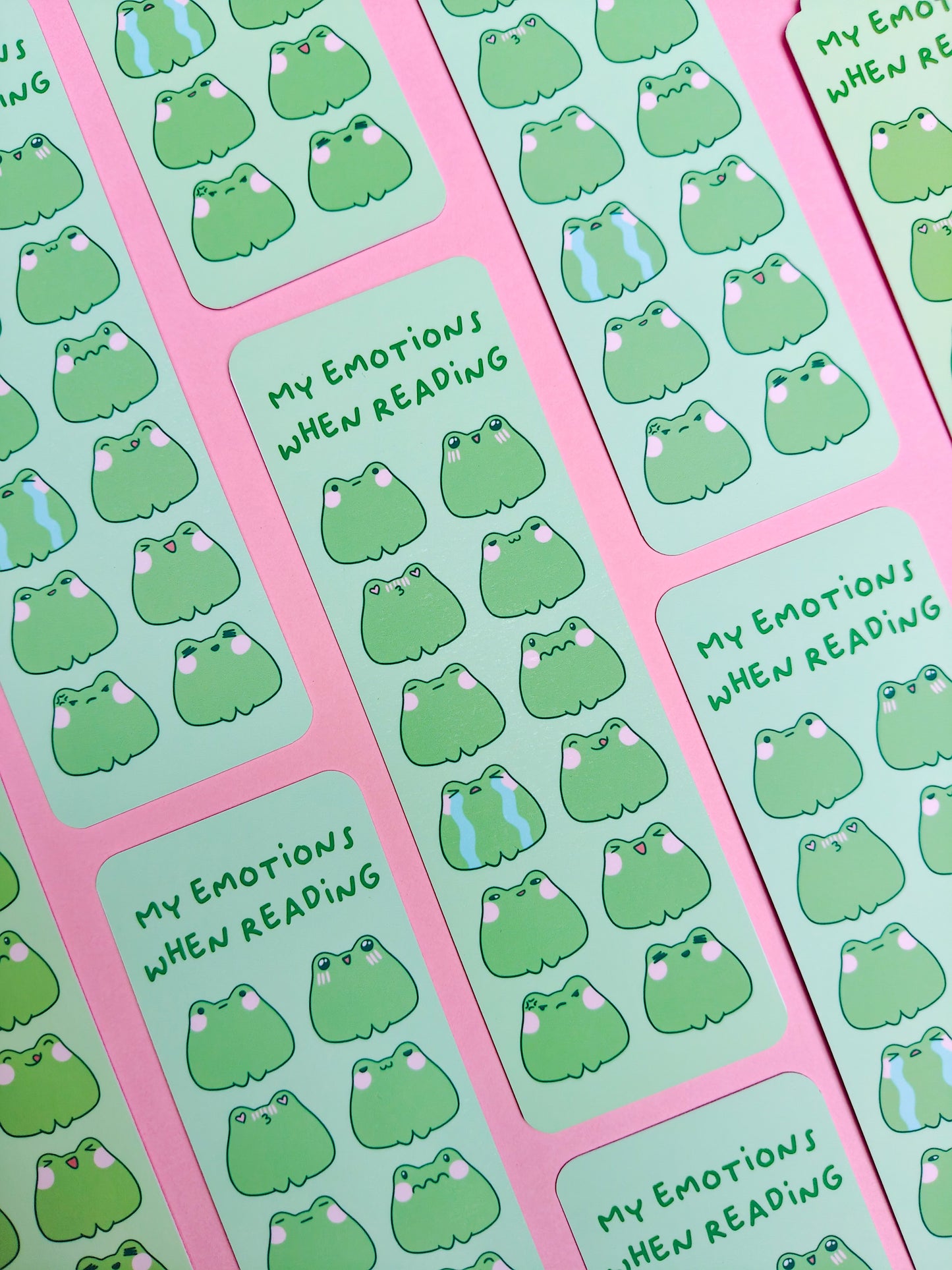 Frog Emote Bookmark