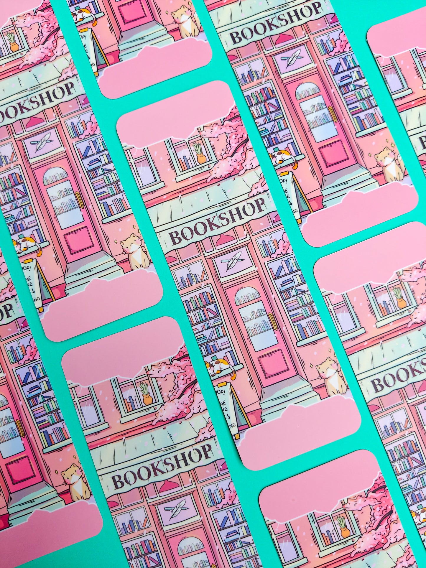 Sakura Bookshop Bookmark