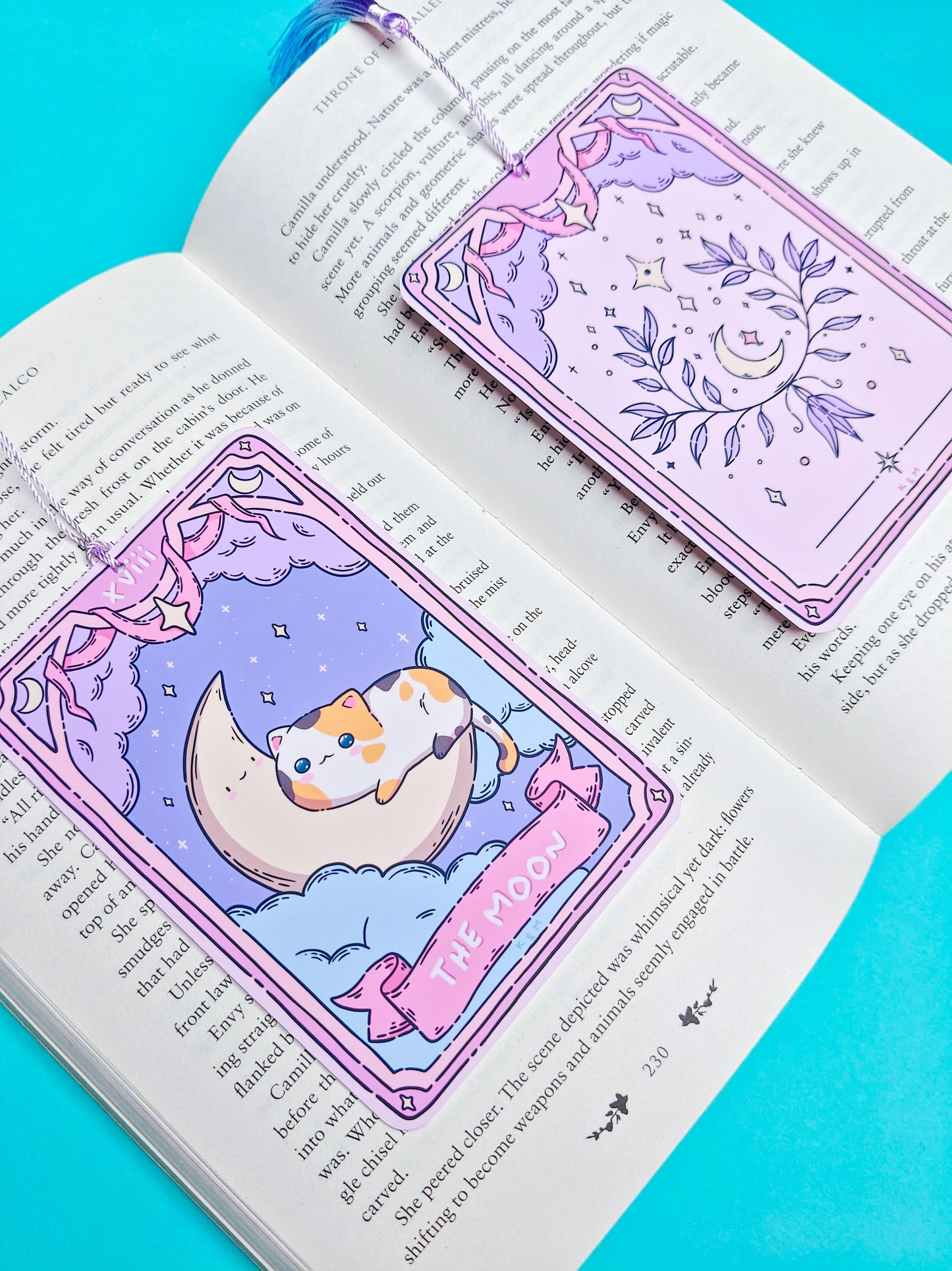 XL Tarot Bookmark The Moon