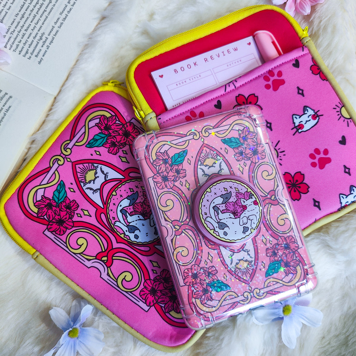 Sakura Daydreams E-Reader Pouch