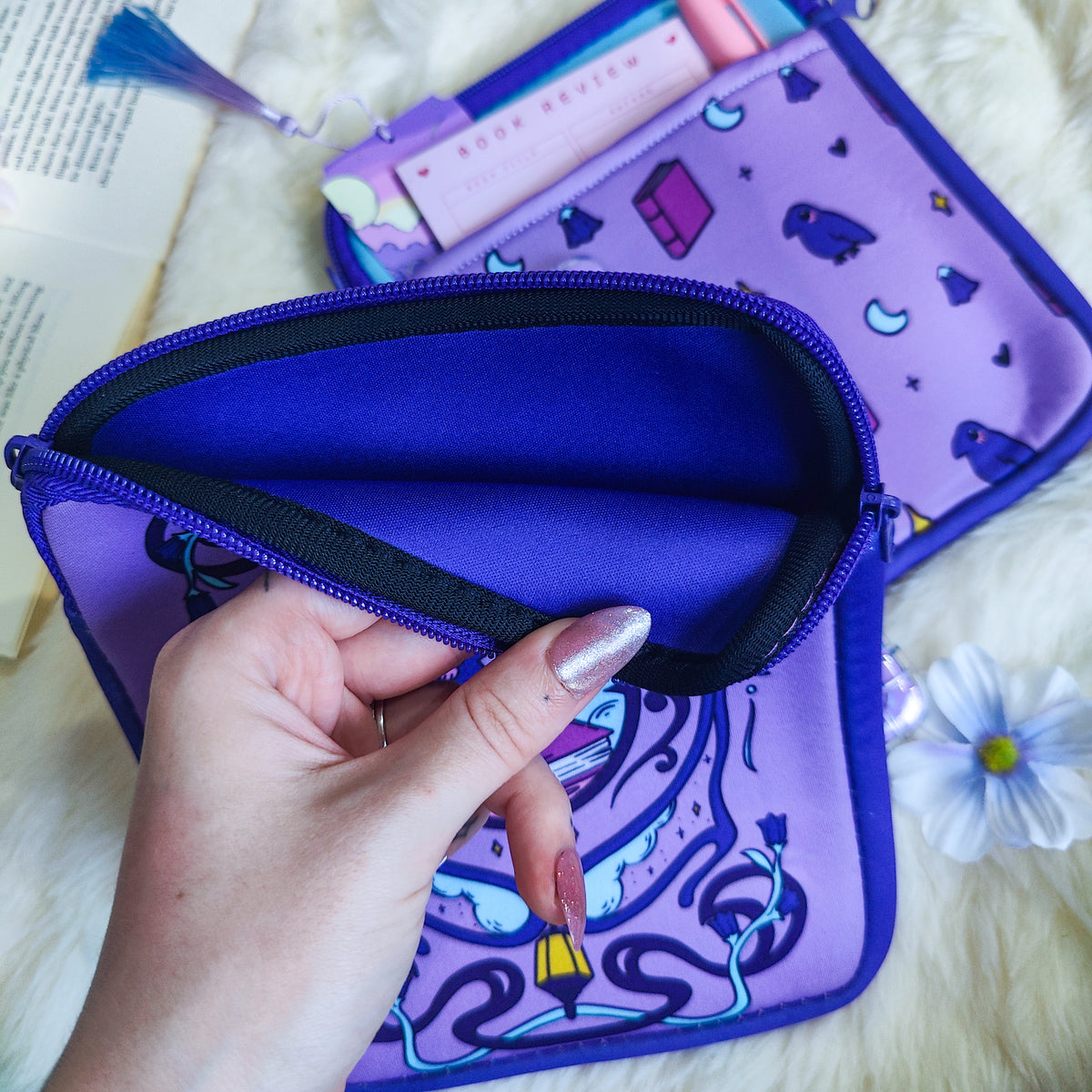 Midnight Library E-Reader Pouch