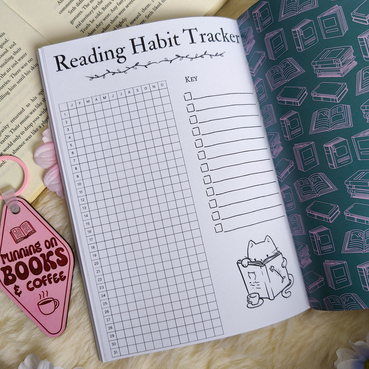 Literary Kitty Reading Journal