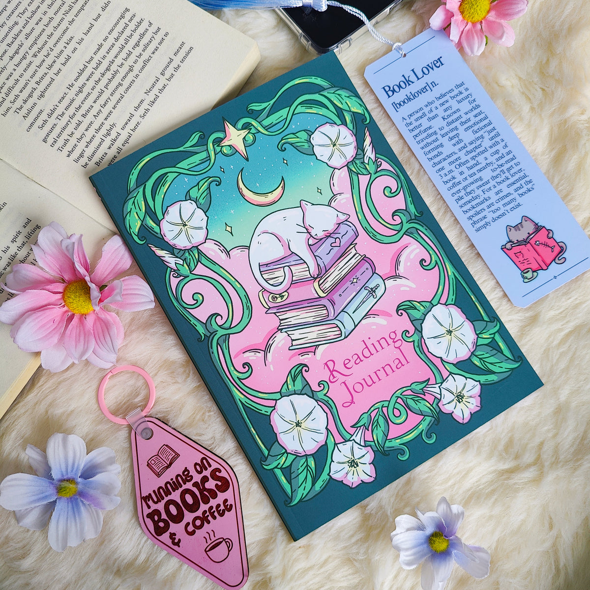 Literary Kitty Reading Journal