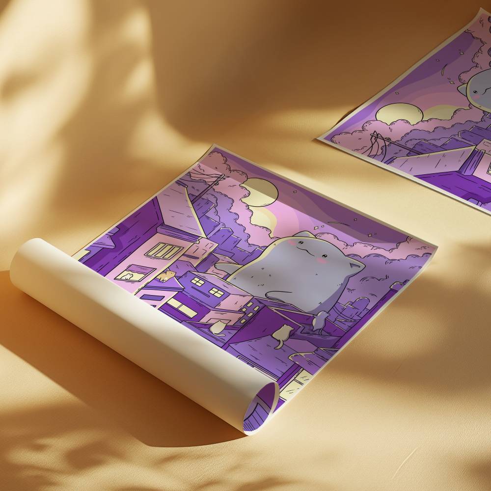 That Time I Turned Into a Giant Cat and Roamed the City!