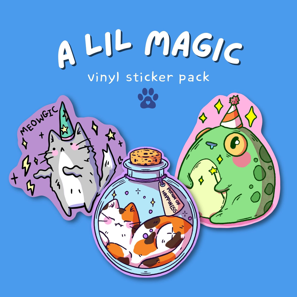 A Lil Magic Vinyl Sticker Pack