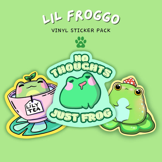 Lil Froggo Sticker Pack