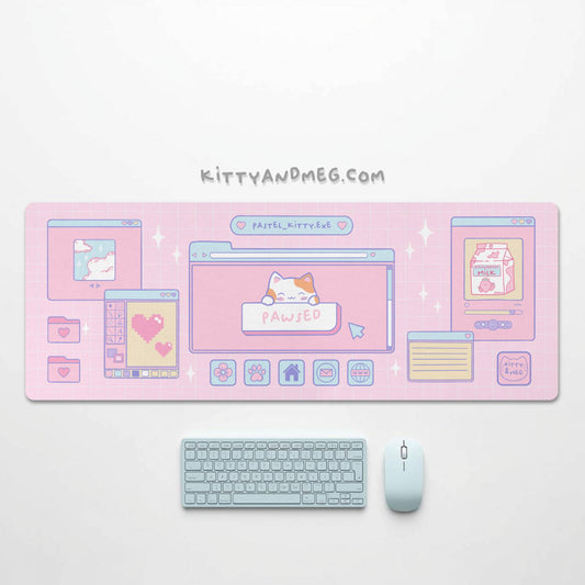 pastel aesthetic gaming accesories